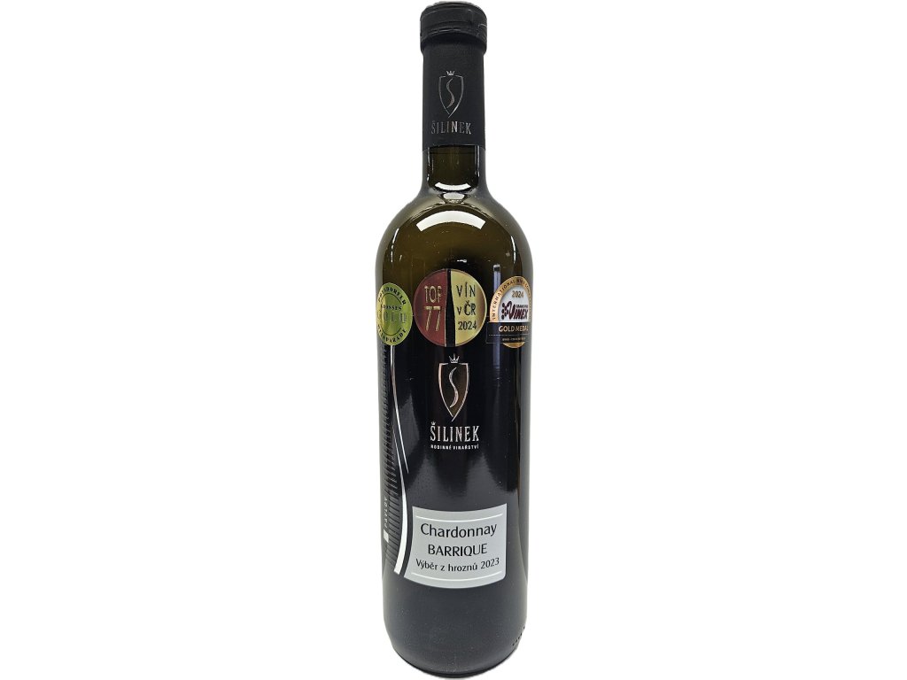 Chardonnay BARRIQUE výběr z hroznů víno suché 2023 - 0,75l * Alkohol 14,0%obj. *
