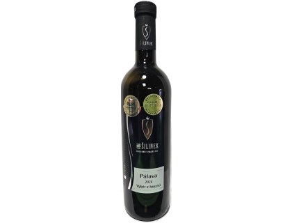 Pálava výběr z hroznů - víno polosuché 2024 * 0,75 l * Alkohol 13,5%obj. *