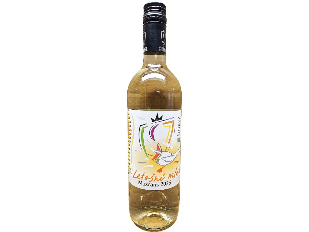 Muscaris Svatomartinské víno polosuché 2025 * 0,75l * 12,5%obj.alk. * Vinařství Šilinek