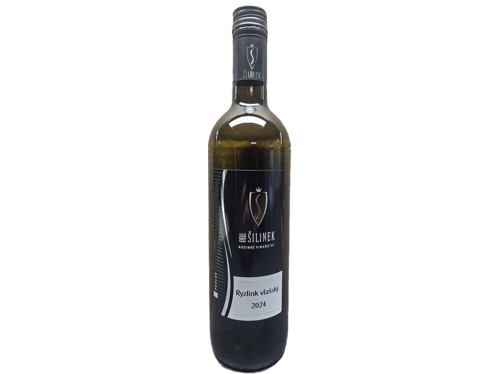 Ryzlink vlašský víno jakostní suché 2024 * 0,75l *  Alk.13,0%obj * Vinařství Šilinek